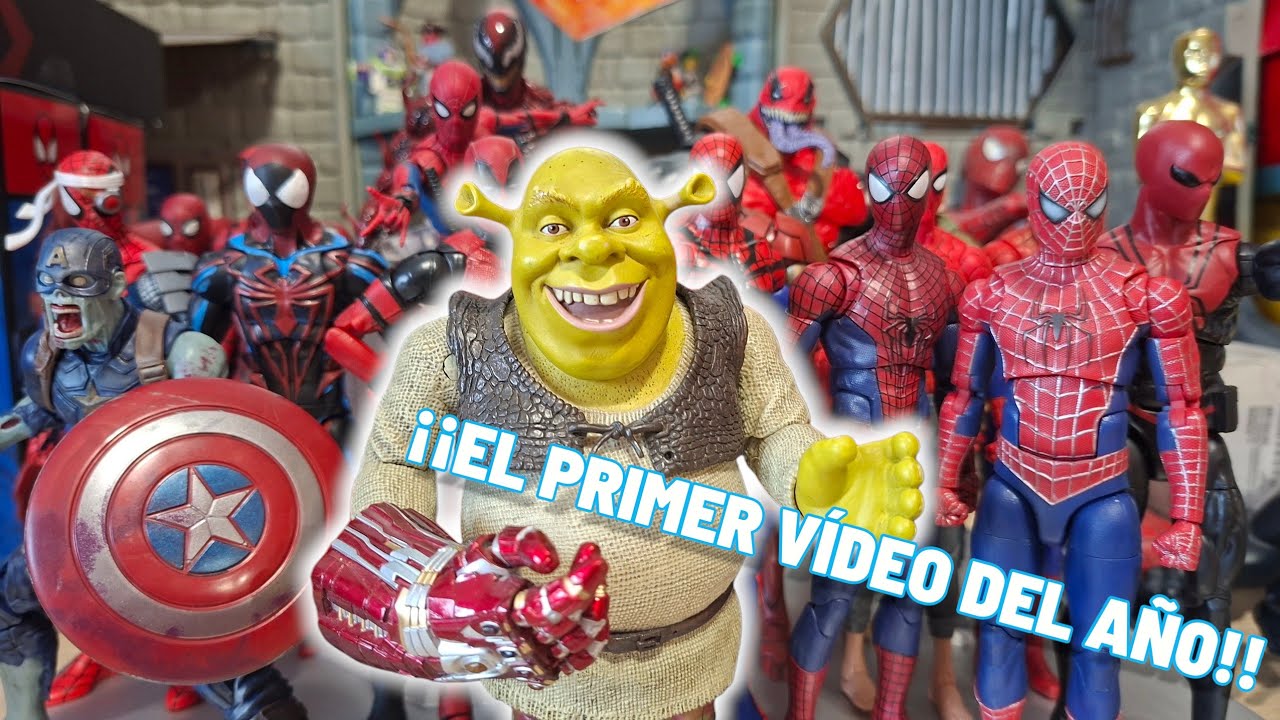 ¡¡CUSTOMS de MARVEL LEGENDS que NO vas a creer!! 😱🔥 (Shrek, Spider-Man, Deadpool)