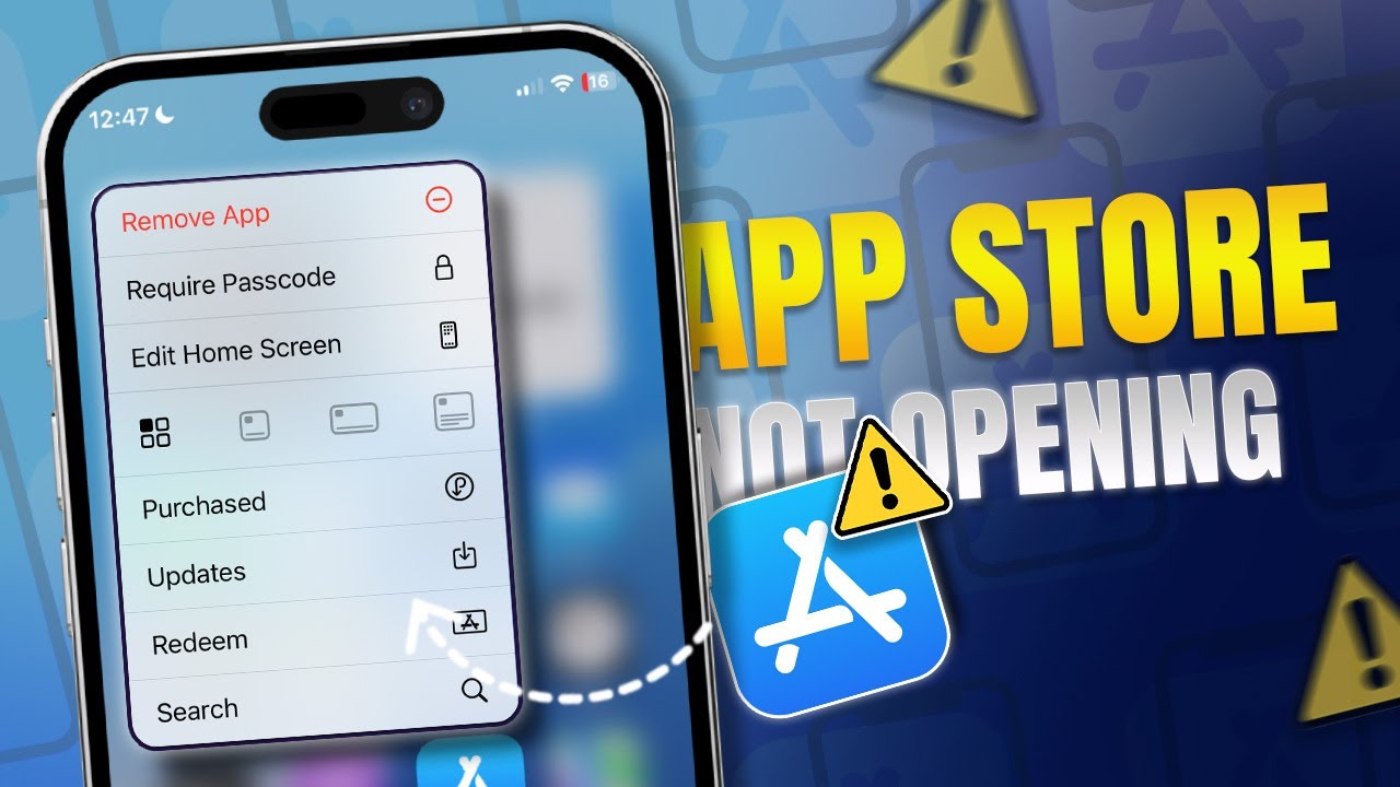 How to Fix App Store Not Opening & Crashing on iPhone | iPhone App Store Closing Automatically