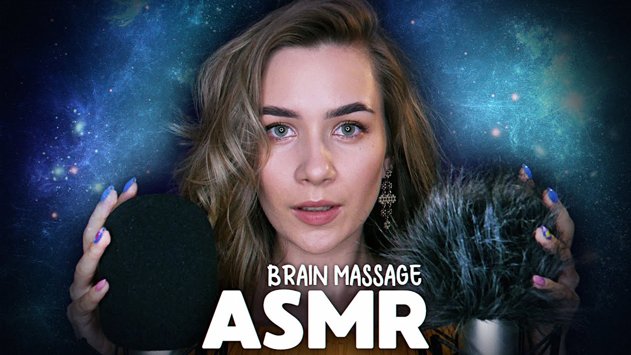 МАССАЖ МОЗГА, НЕРАЗБОРЧИВЫЙ ШЕПОТ АСМР |BRAIN MELTING ASMR MASSAGE,INAUDIBLE WHISPER, MIC SCRATCHING