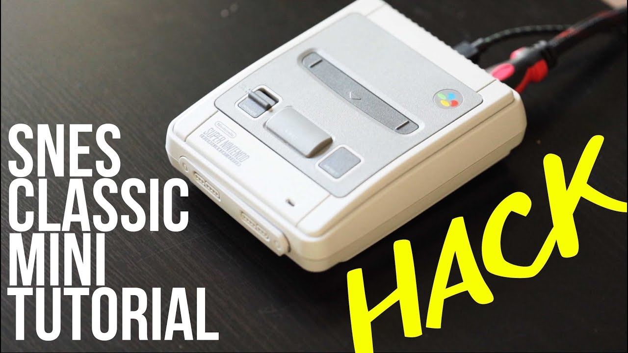 So bekommt Ihr alle Spiele auf die SNES MINI CLASSIC - HACKchi TUTORIAL