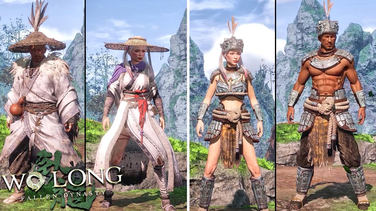Wo Long: Fallen Dynasty Female & Male Armor Sets Comparison