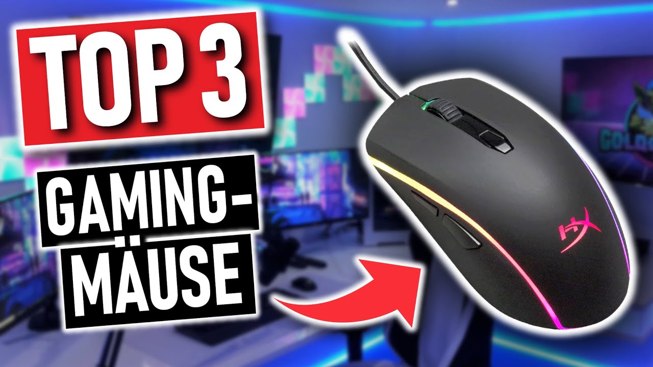 Top 3 GAMING M&Auml;USE 2026 | Beste Gaming M&auml;use Vergleich