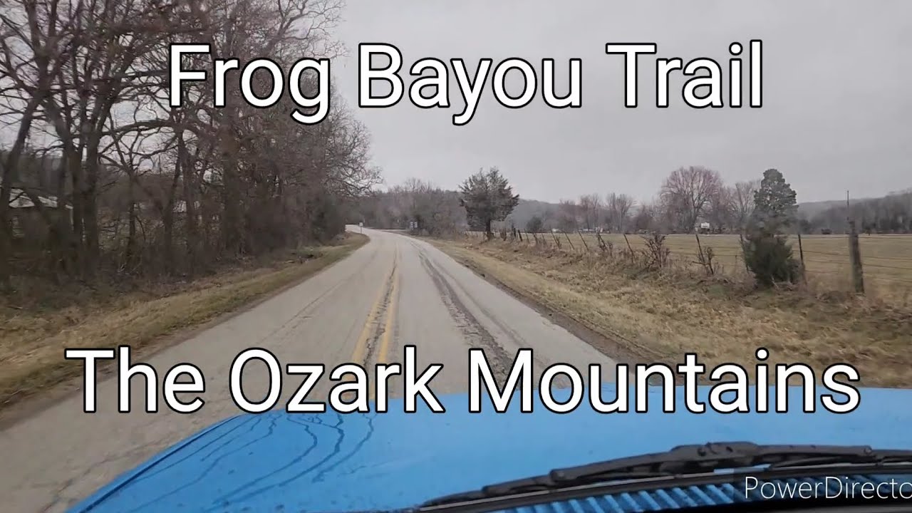 Taking my 1985 Ford Ranger on the Frog Bayou Trail in The Ozarks.