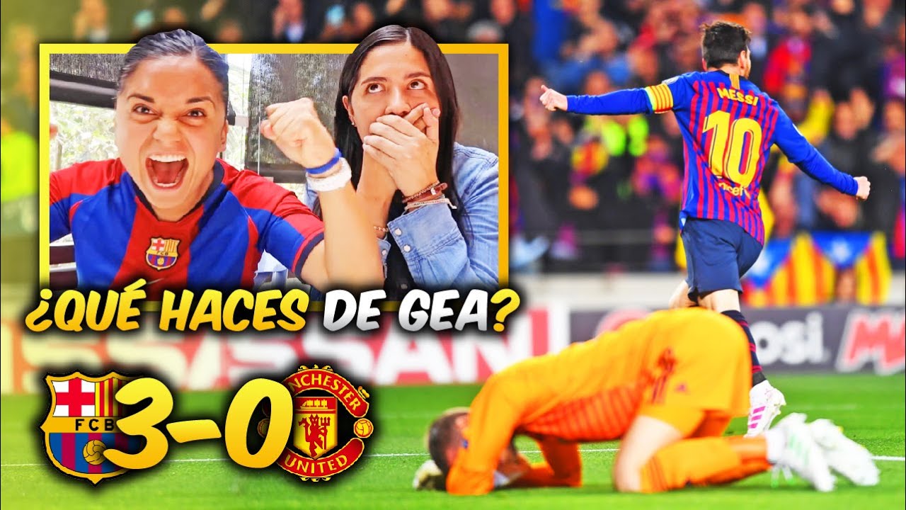 GRANDE MESSI. Reacción: BARCELONA vs UNITED (3-0) / JUVENTUS vs AJAX (1-2) | Dúo Dinámico