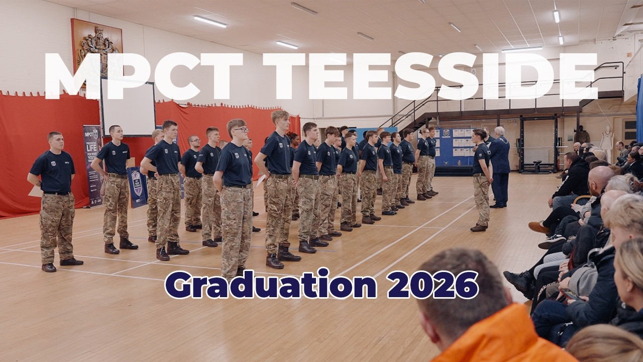 Showcasing Military Skills | MPCT Teesside Graduation 2026