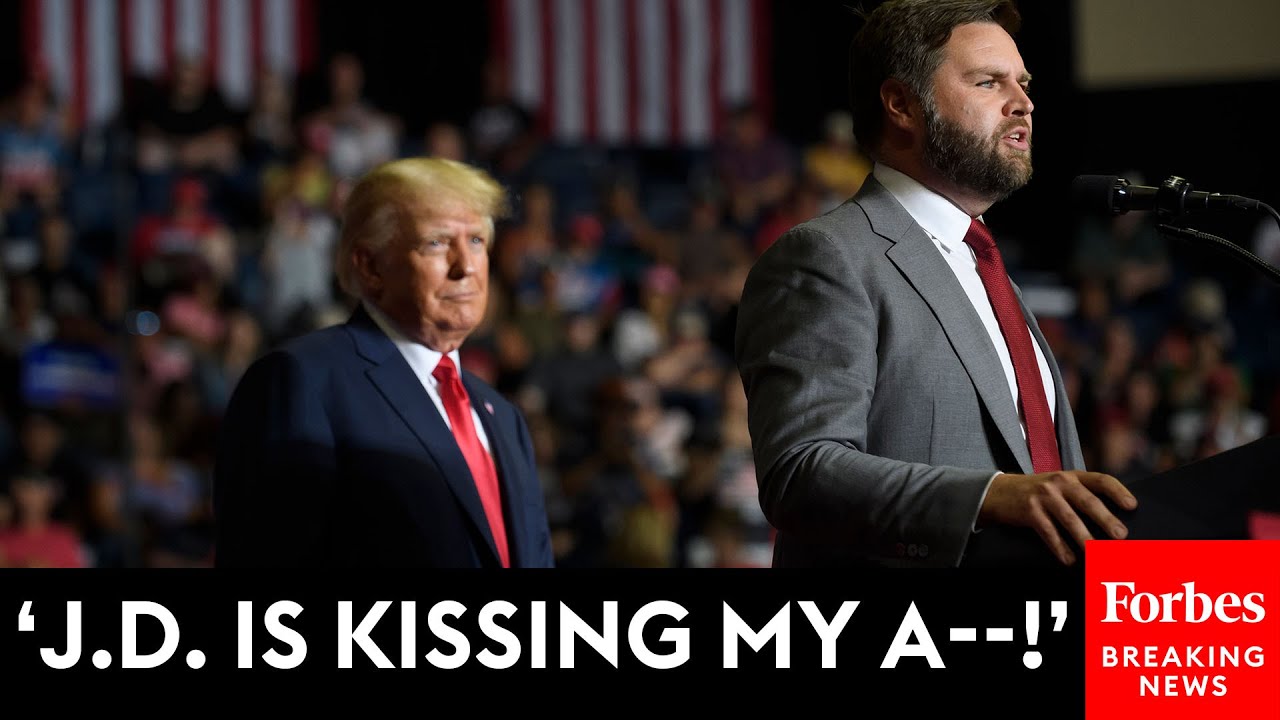 VIRAL MOMENT: Trump Jokes JD Vance Is 'Kissing My A--' To Refute Media Article