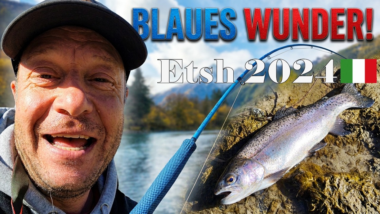 Fliegenfischen an der Etsch im Südtirol, Februar 2024