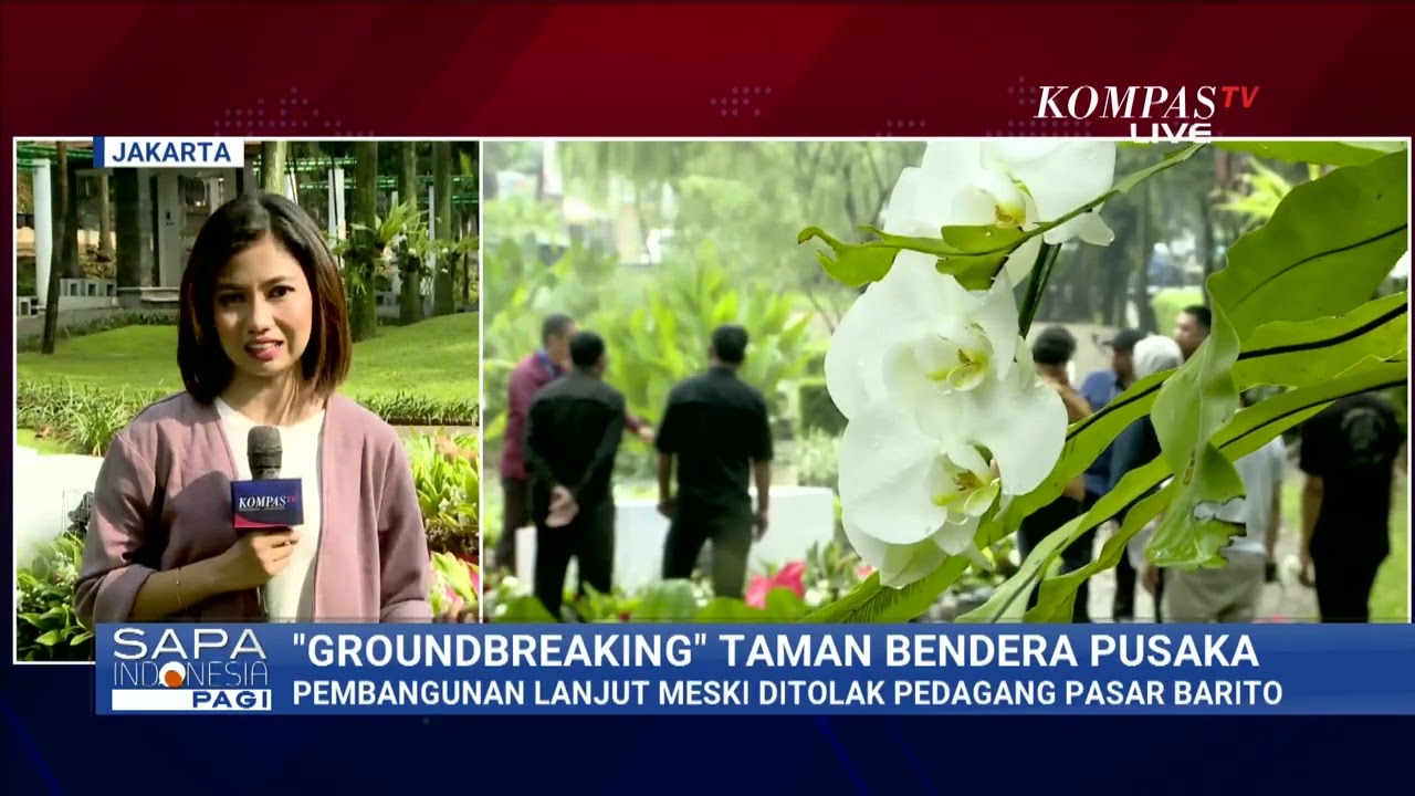 Pembangunan Taman Bendera Pusaka Dimulai