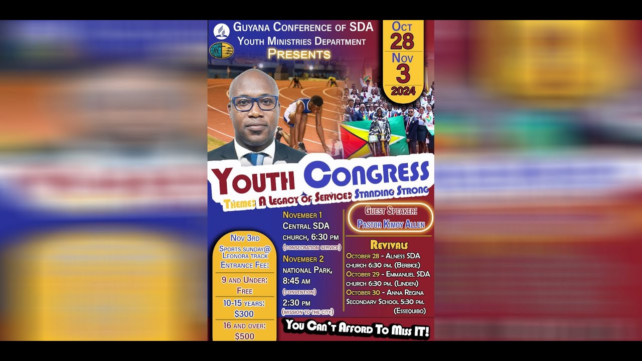 Sabbath Service || Youth Congress 2024 || Guyana Conference of SDAs