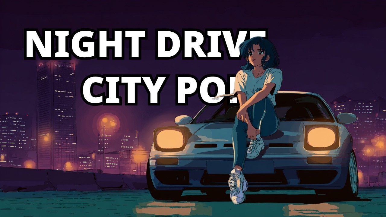 Retro Skyline Twilight | 80s Retro City Pop