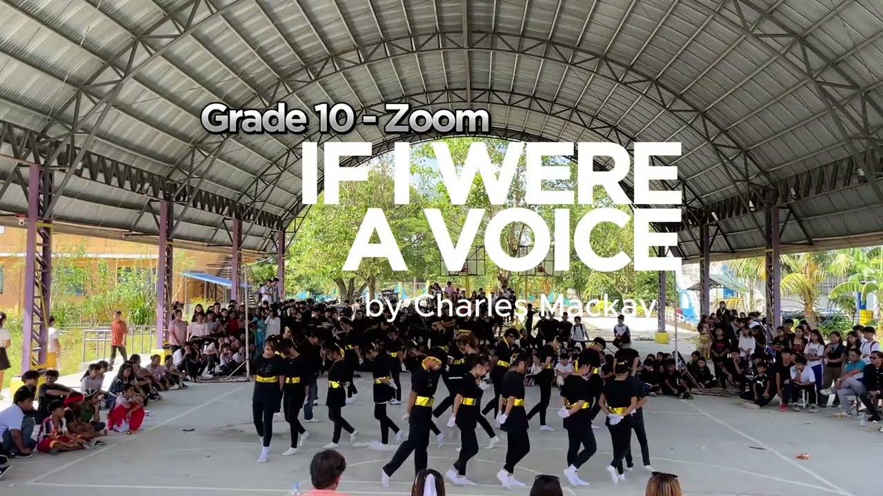 If I Were A Voice by Charles Mackay (Speech Choir Performed by Grade 10-Zoom, 2023)