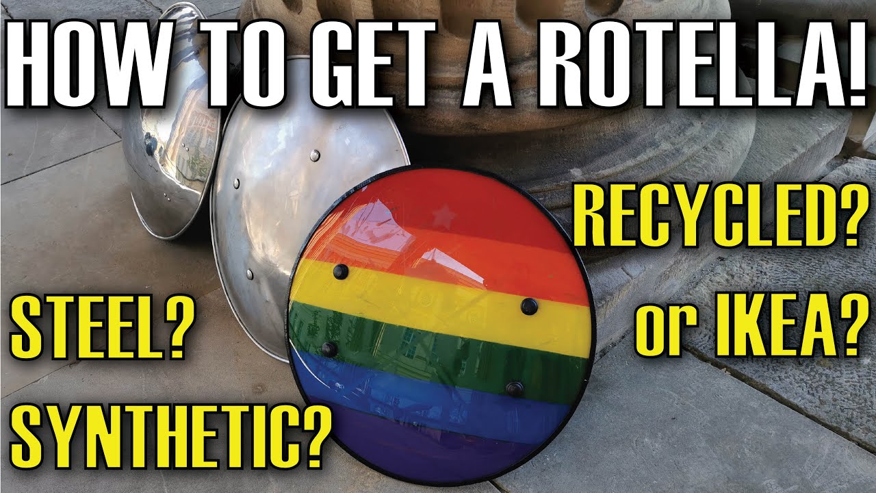 How to get/make a Rotella?! - The famous renaissance Round-Shield