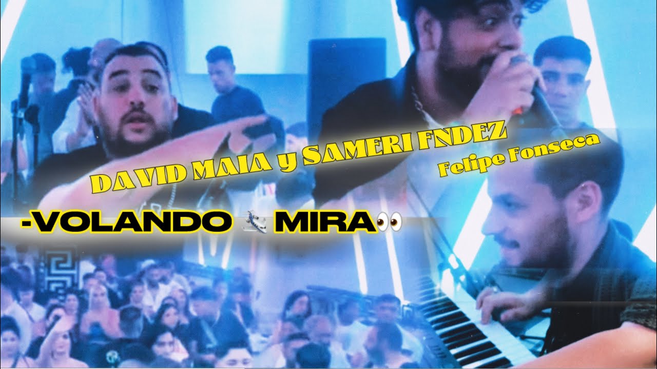 VOLANDO MIRA Davi Maia, Sameri Fndez y Felipe Fonseca - CANTANDO EN UNA FIESTA