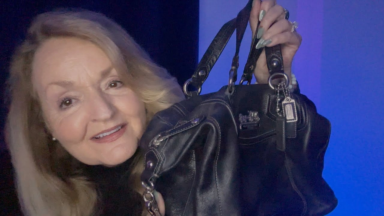 ASMR Showing You My Coach Purse Collection Whispered