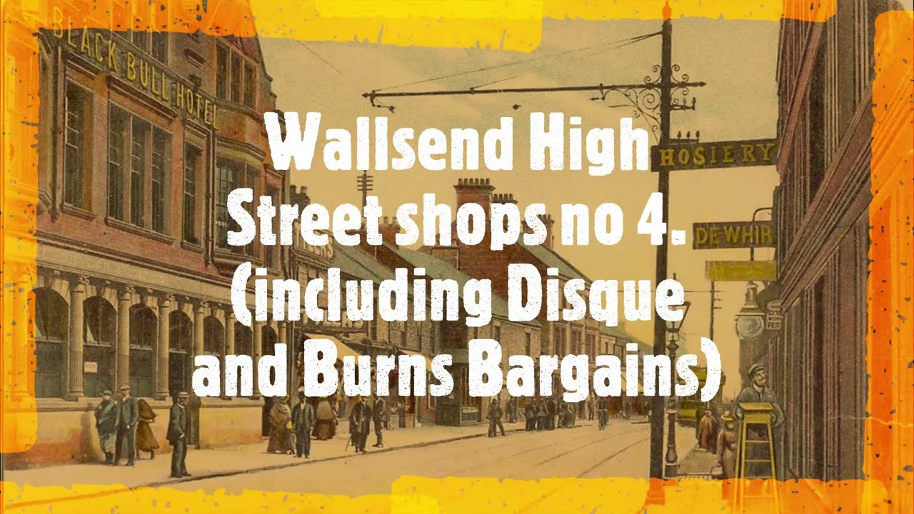 Wallsend High Street shops no 4 (including Disque and Burns Bargains)