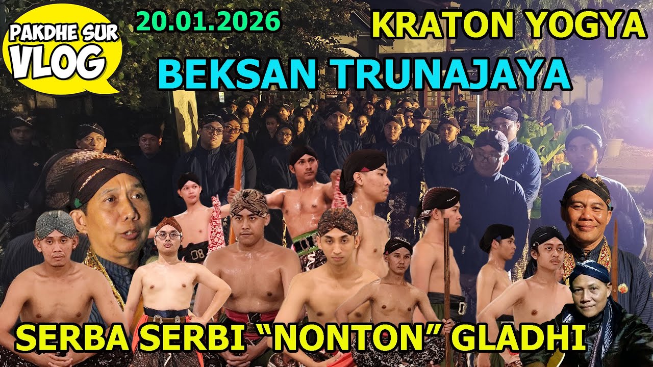 SERBA SERBI NONTON GLADHI BEKSAN TRUNAJAYA 2026 DI KRATON YOGYAKARTA - PAKDHE SUR VLOG #971