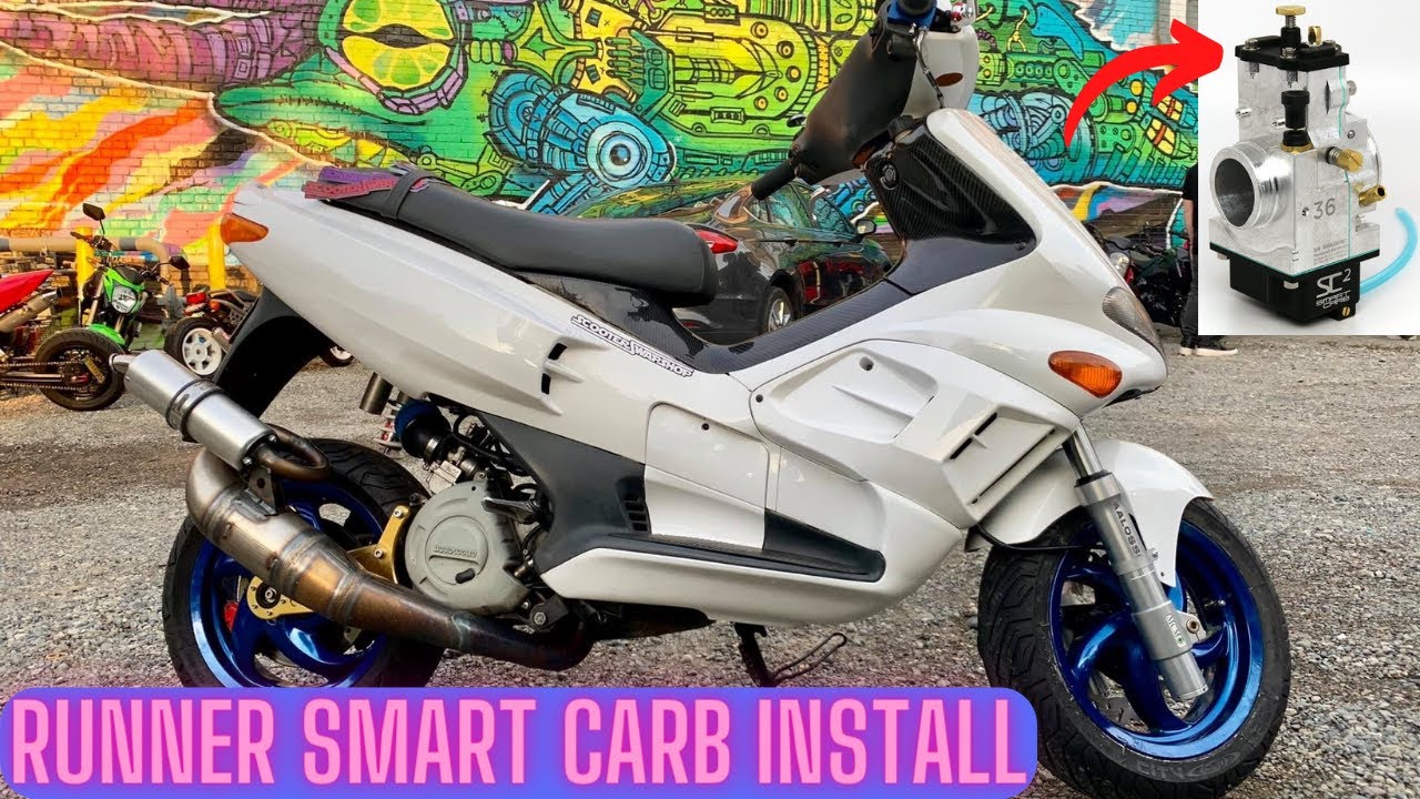 Установка смарт-карбюратора GIlera runner 180cc