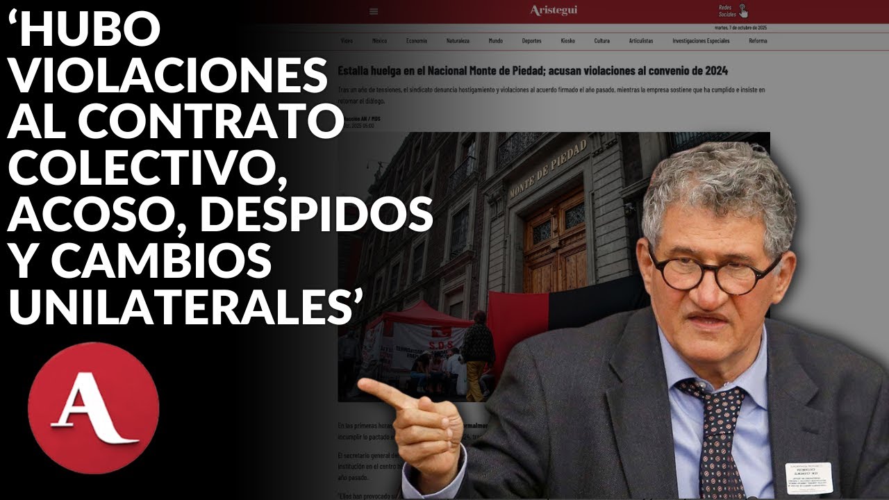 ¿Qué pasa en el Nacional Monte de Piedad? Trabajadores denuncian violaciones al contrato colectivo