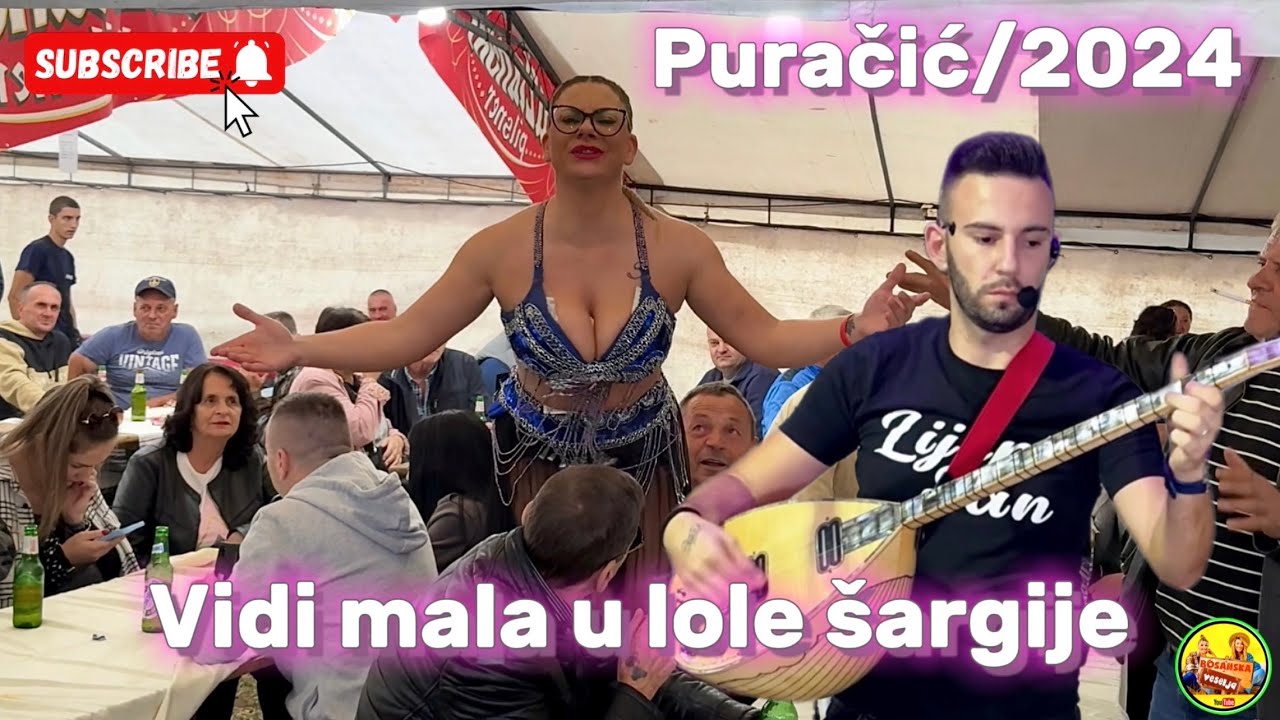 Vidi mala u lole šargije, vašer Puračić plesačica svi se vesele 1.dan /2024/
