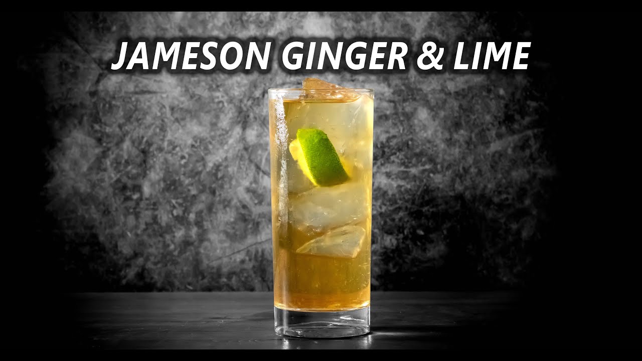 Jameson Ginger & Lime Cocktail - 2 Ways