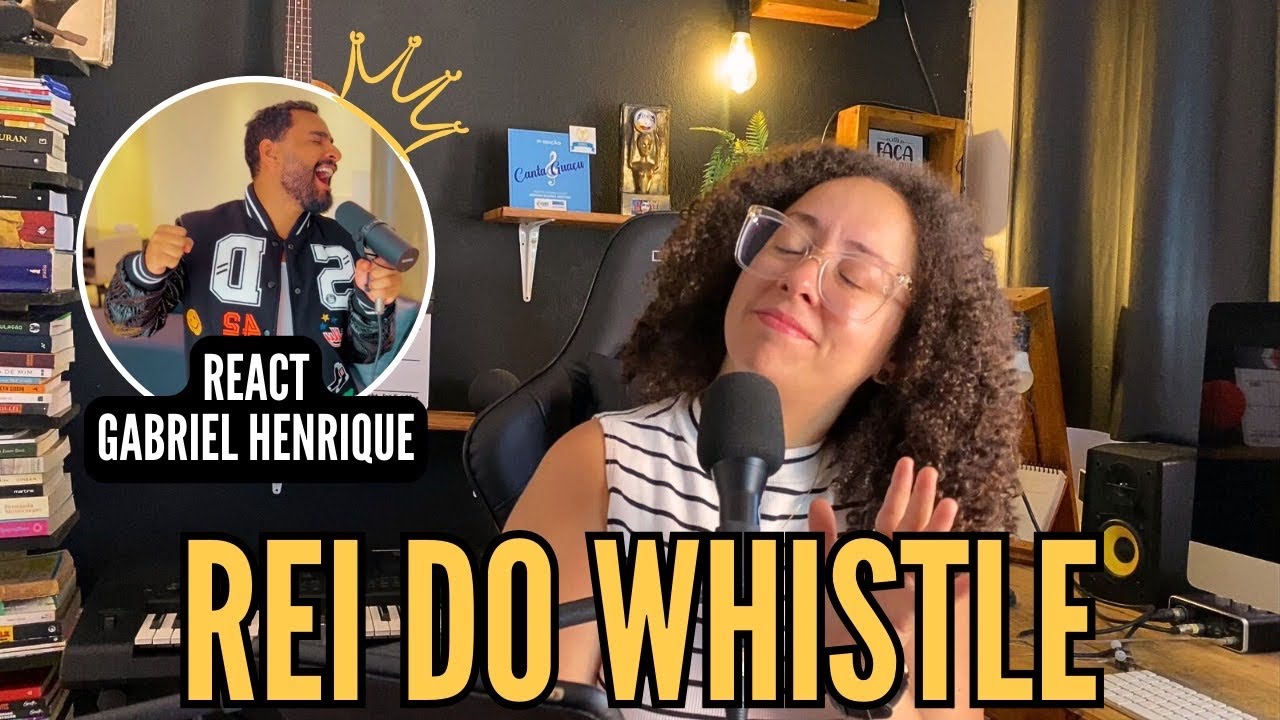 Gabriel Henrique canta Die With A Smile - REACT