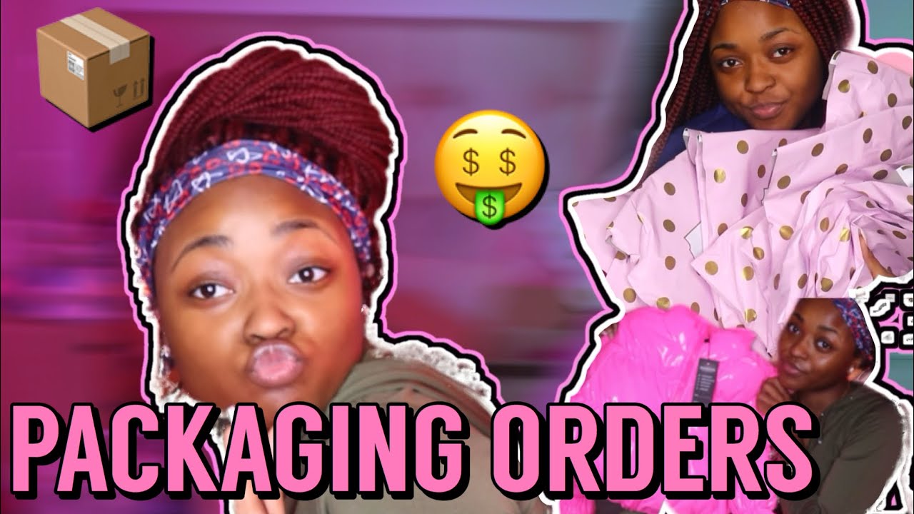 16 YEAR OLD ENTREPRENEUR PACKAGING ORDERS ! | DAYLAWEBSTER