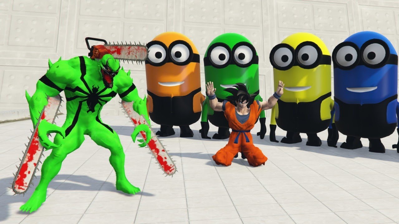 Spider-Man vs Minion in GTA 5 | Nonstop Extreme Ragdoll Fight Gameplay