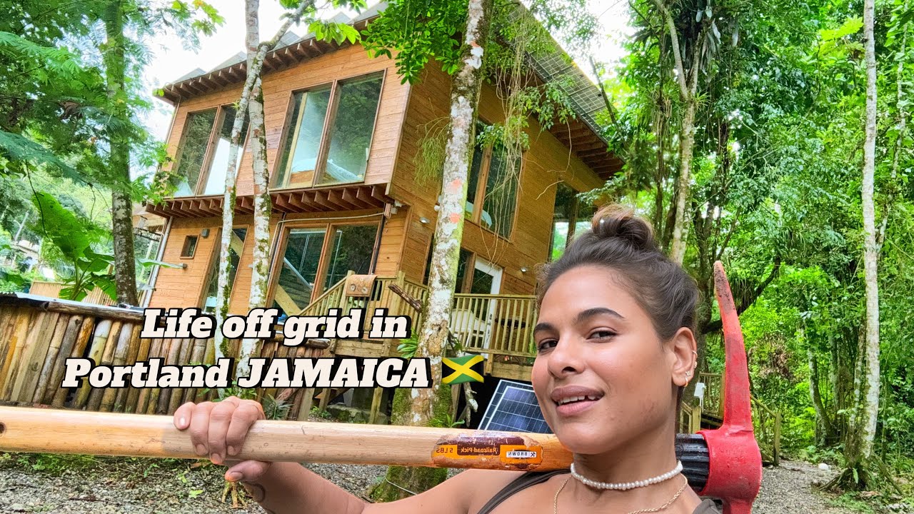 Living off grid in Portland Jamaica 🇯🇲 ASMR day in the life