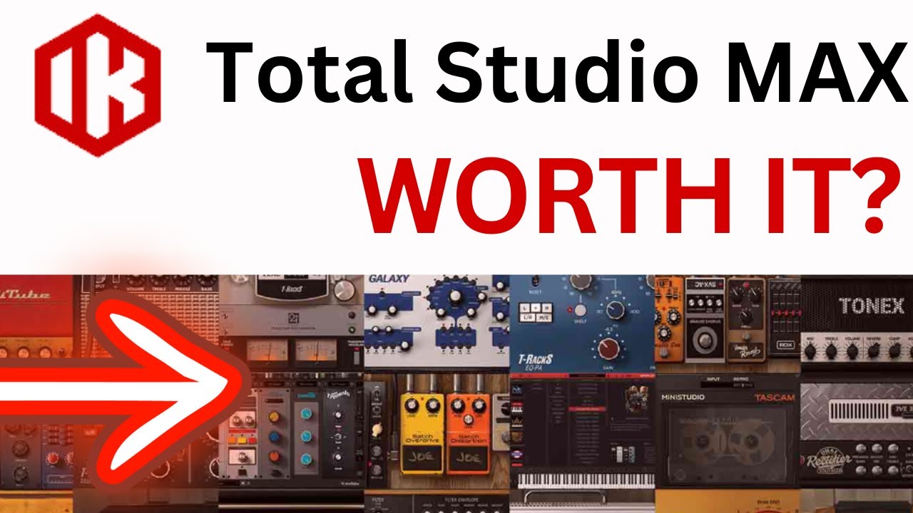 AmpliTube MODO BASS DRUMS SampleTank T-RackS MixBox Syntronik & MORE Total Studio 4 MAX - WORTH IT?