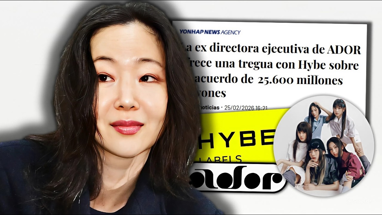 La INESPERADA propuesta de MIN HEEJIN a HYBE