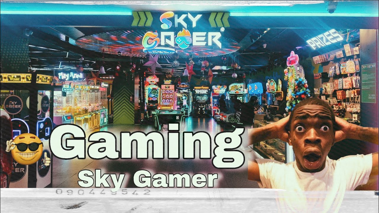 New Sky gamer Old faridabad pebble downtown Mall New Game zone all Arcade games & Bowling 🎳 cricket 