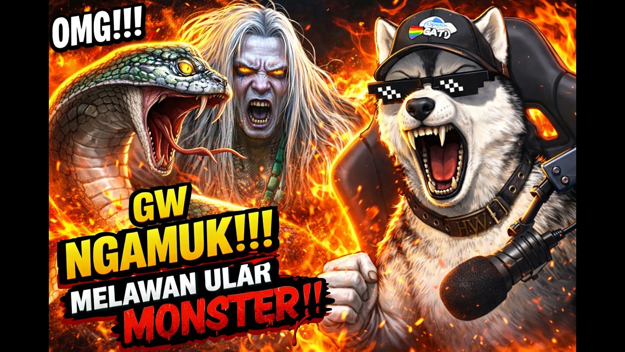 MELAWAN MANUSIA ULAR!! BALCK MYTH WUKONG PART 2