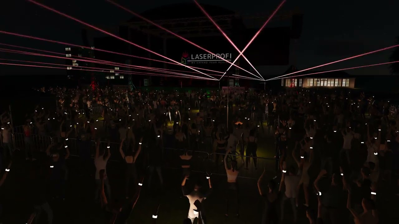 Carmina Burana [7 x laser unit] [timecode] [outdoor]