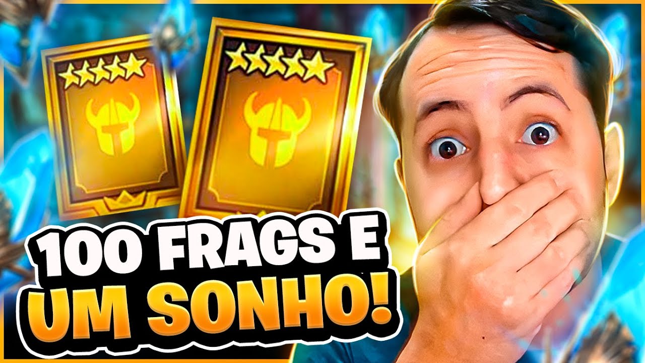 ABRI TODOS OS MEUS FRAG ANCIÃO PRA TENTAR PEGAR 2 LENDARIOS | Raid Shadow Legends