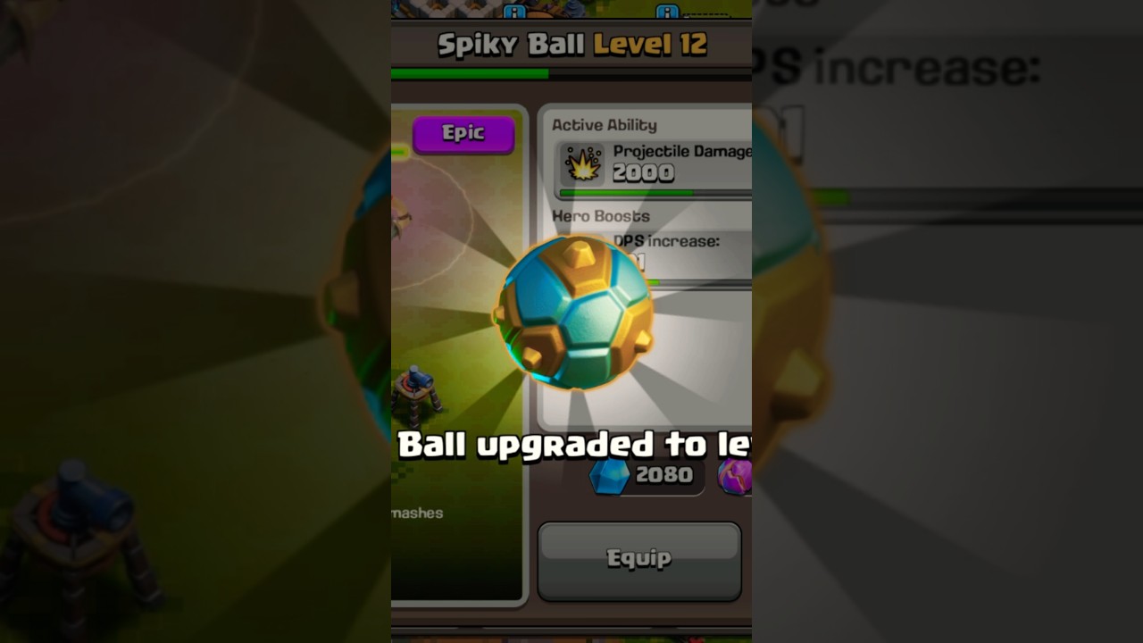 Upgrading Spiky Ball 🏀