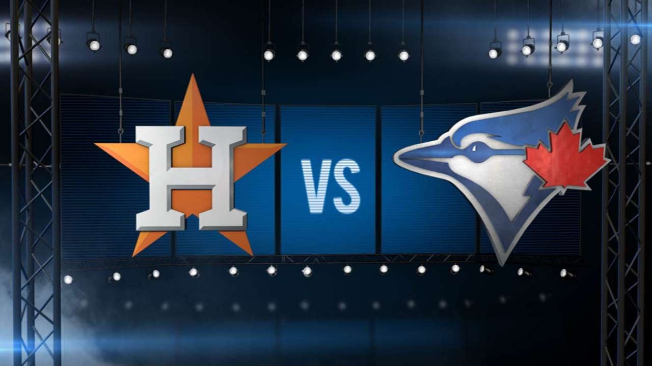 6/6/15: Early offense helps Blue Jays top Astros, 7-2