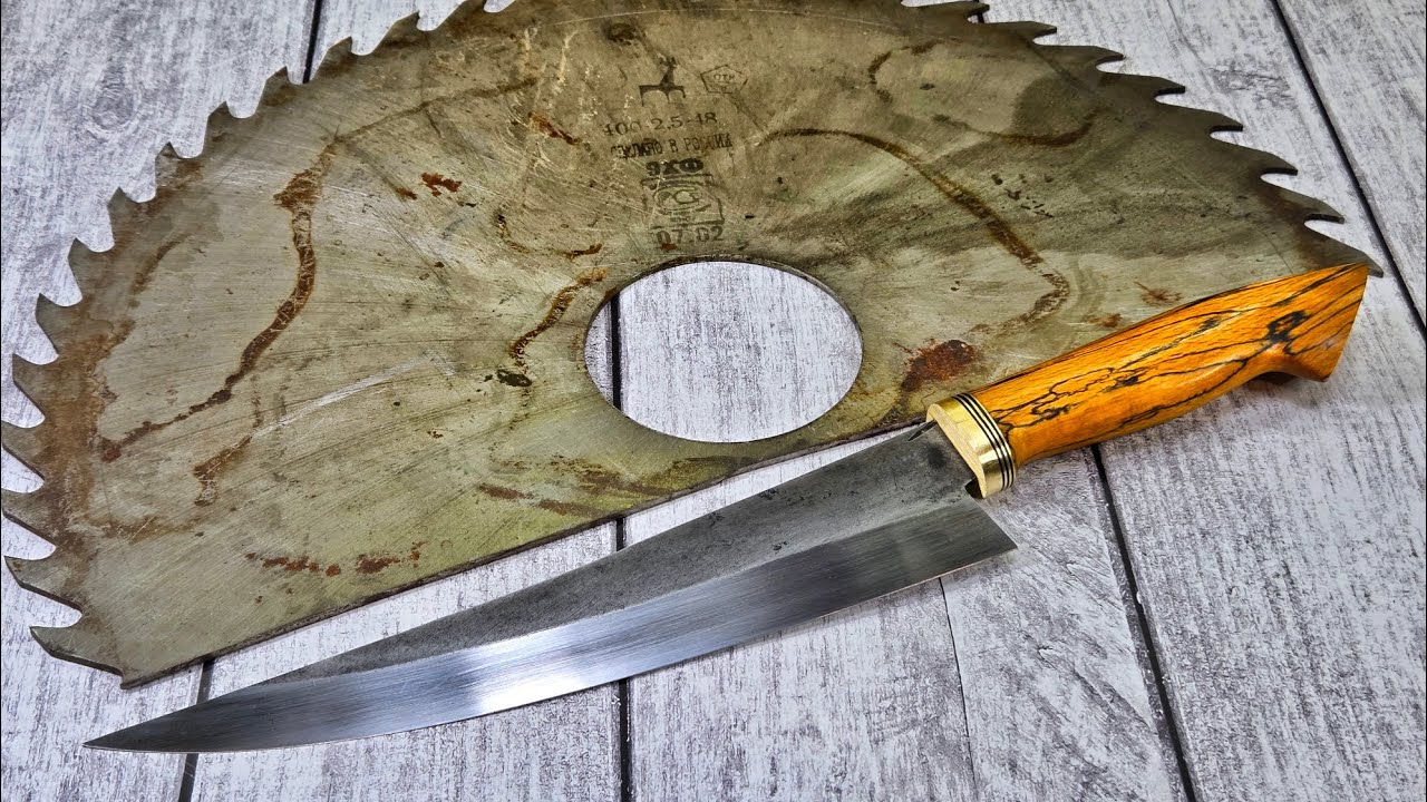 Making a Kitchen knife From a Saw blade