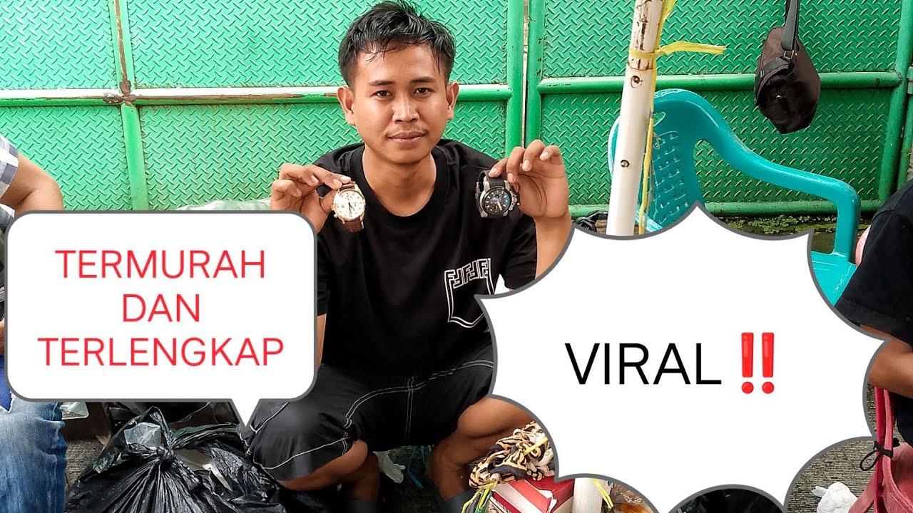 LAPAK JAM TANGAN TERMURAH DAN TERLENGKAP DIPASAR LOAK JATINEGARA // AHMAD 083181193083