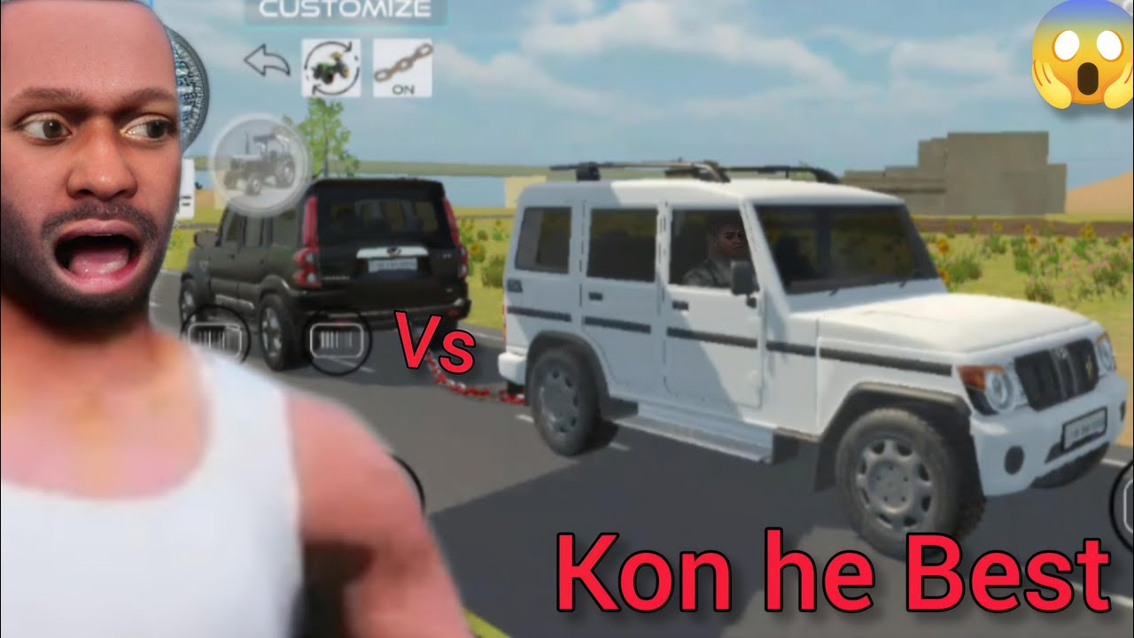 Bolero vs Scorpio 😱 Kon Hai Best? | Indian Car Simulator Funny Gameplay