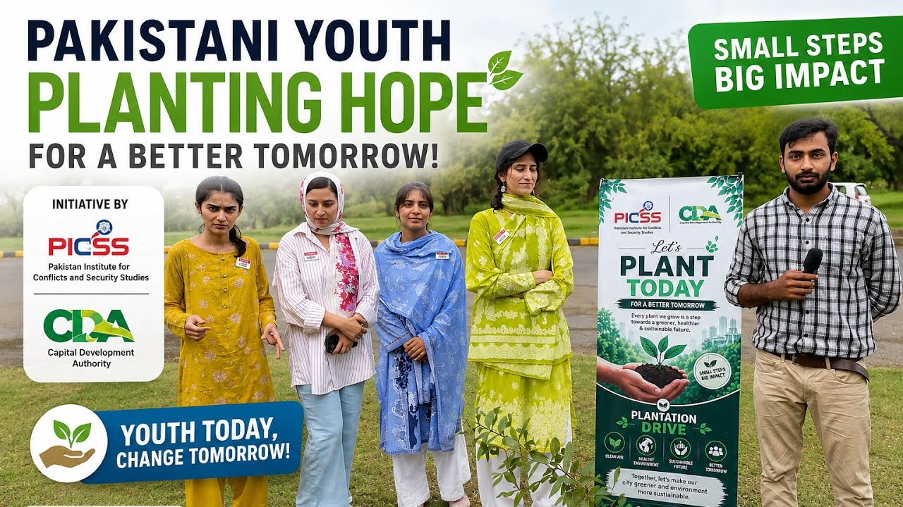 Can Pakistan's Youth Change the Future? | CDA & PICSS Tree Plantation Drive