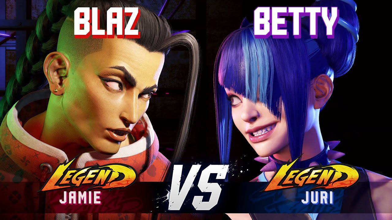 SF6 ▰ BLAZ (Jamie) vs BETTY (Juri) ▰ High Level Gameplay