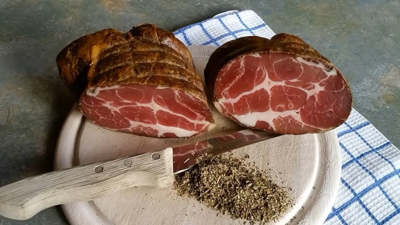 Coppaschinken mit mediterranen Kräutern in der Blase Nr. 59 #food #foodblogger #foodvlog