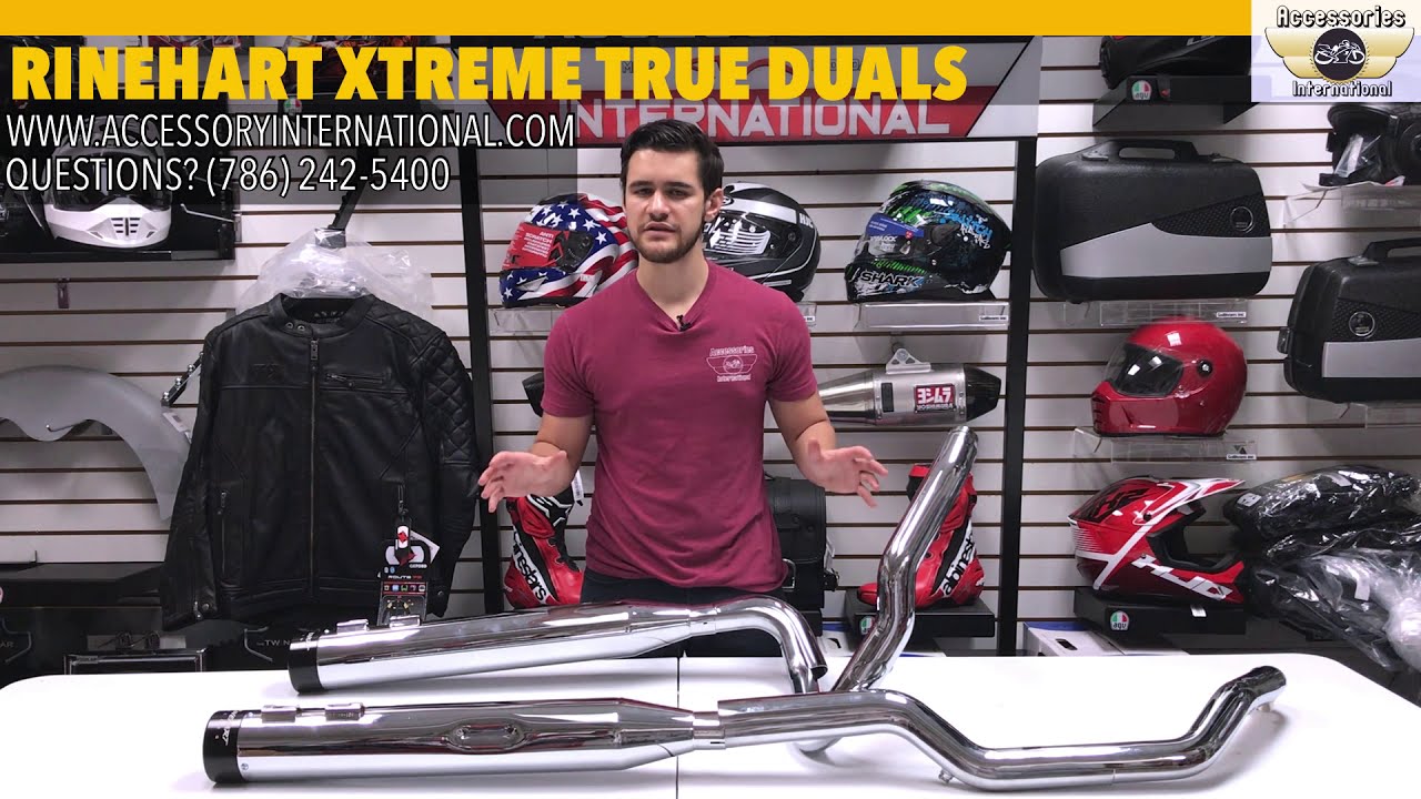 Rinehart Xtreme True Dual Exhaust Review for Harley and Indian Motorcycles