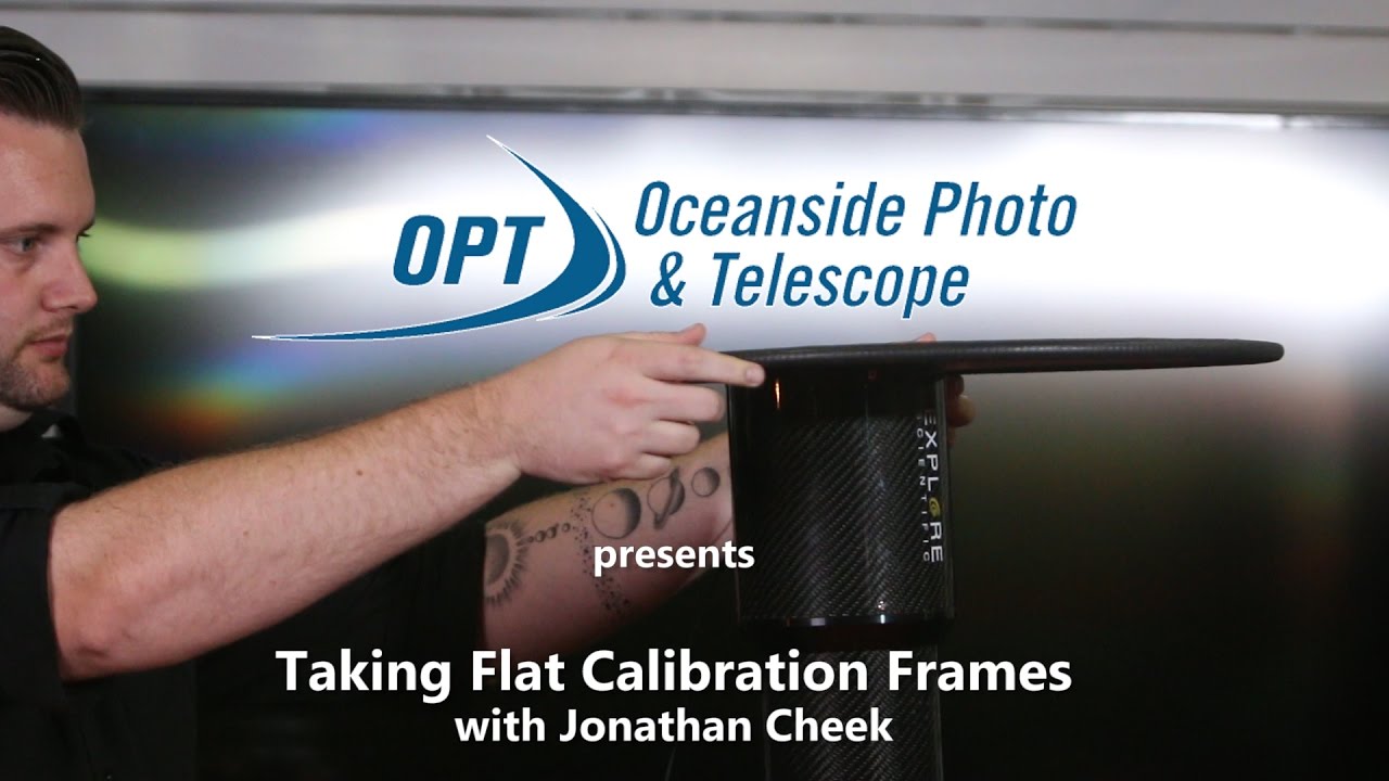 Taking Flat Calibration Frames for Better Image Processing- OPT