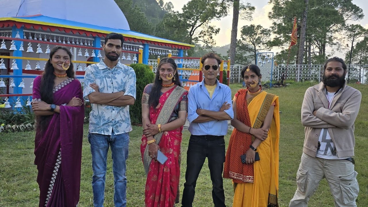 आज मां मठियाना के मंदिर में मेरी पहली शूटिंग 🥰 मौका मिल गया 😲#phadilifestyle #anjalikathaitvlog .ll