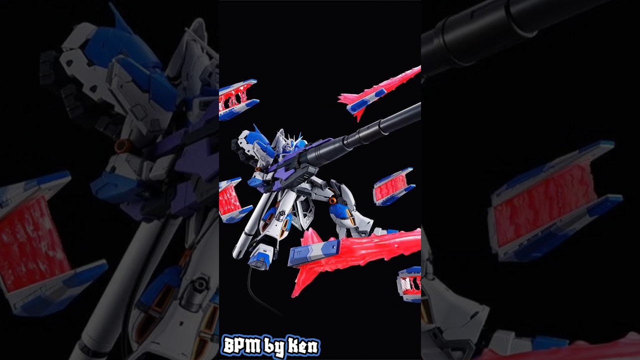 NEW RG 1/144 Hyper Mega Bazooka Launcher for Hi-Nu Gundam & Fin Funnel Display Set #shorts #gundam