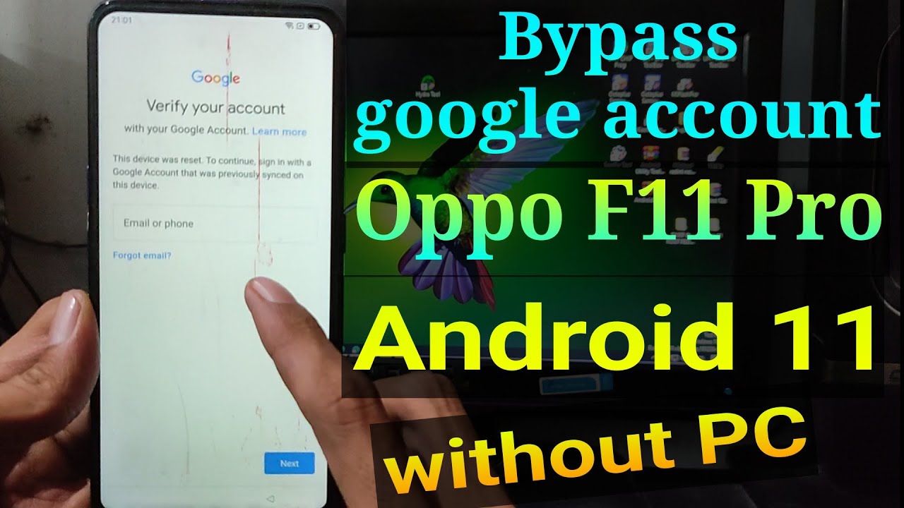 Oppo F11 pro google account bypass || #oppo_f11_pro_frp