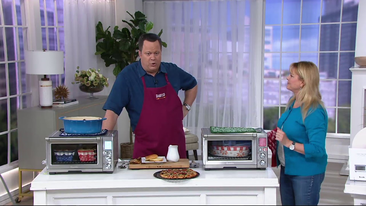 Breville Smart Oven Plus with Slow Cook Function & Baking Kit on QVC