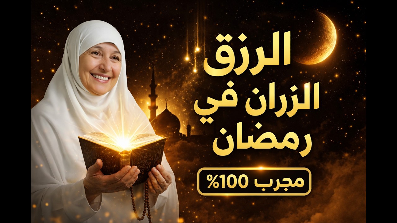 ورد عجيب في رمضان لفتح أبواب الرزق 💰اقرأ هذا الذكر يومياً وستتغير حياتك بإذن الله!