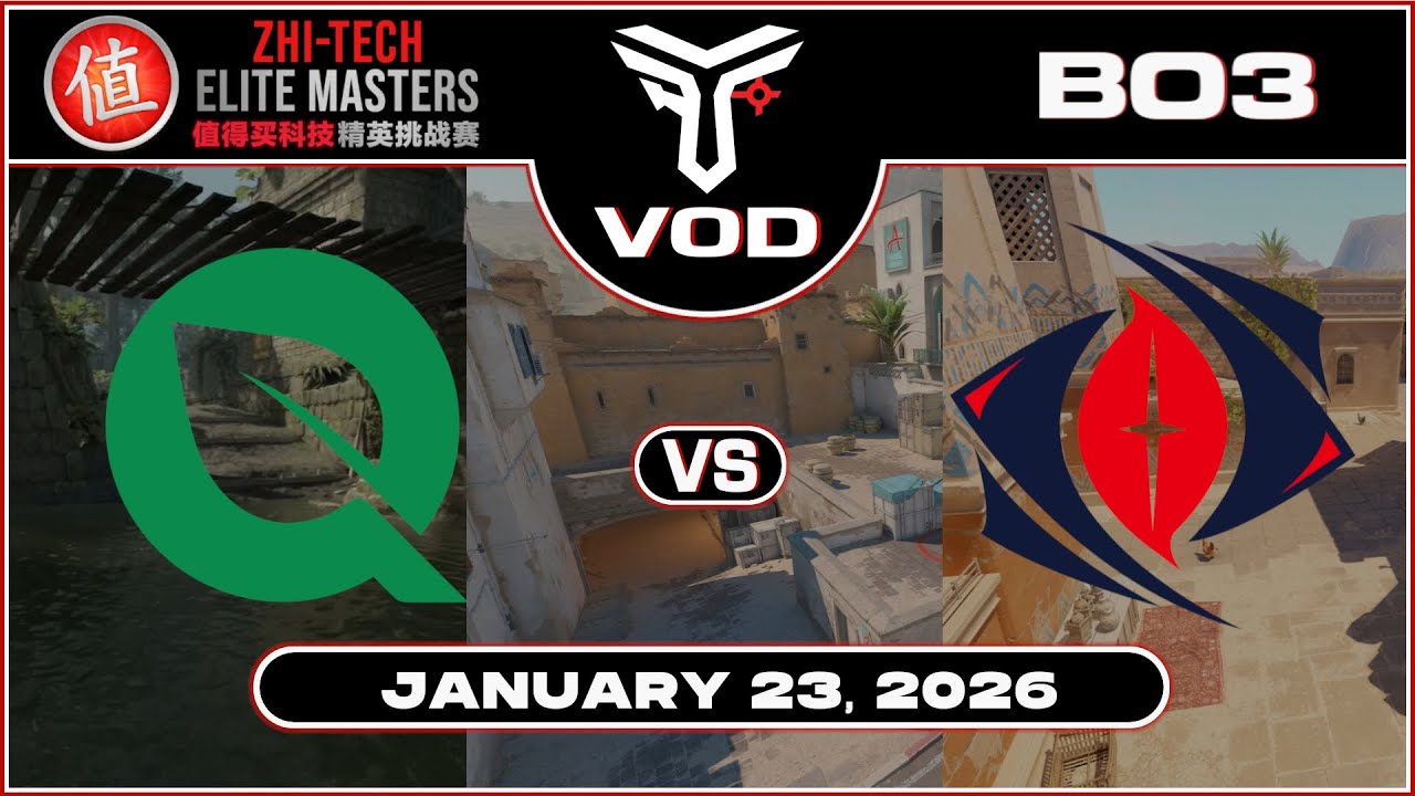 Morningstar vs FlyQuest | Zhi-Tech Elite Masters 2026 | #BO3 | @TrottahCS [ #cs2 #vod ]